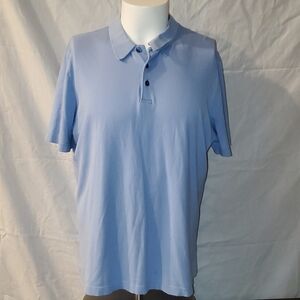 Robert Barakett sky blue polo